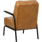 Leren fauteuil Ahead - Granada Sahara (cognac), Huis en Inrichting, Fauteuils, Nieuw, Ophalen of Verzenden, Leren fauteuil Ahead - Granada Sahara (cognac) past perfect in uw interieur als u woonstijl: Bohemian, Eigentijds, Industrieel, Klassiek, Modern, Retro, Romantisch, Scandinavisch, Vintage is.