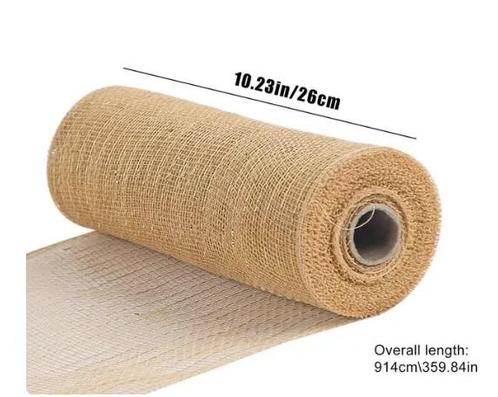 Decomesh deco mesh metalic voor kransen en inpakken goud, Hobby en Vrije tijd, Knutselen, Nieuw, Ophalen of Verzenden