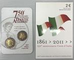 Italië. 2 Euro 2011/2015 Dante Alighieri +  150°