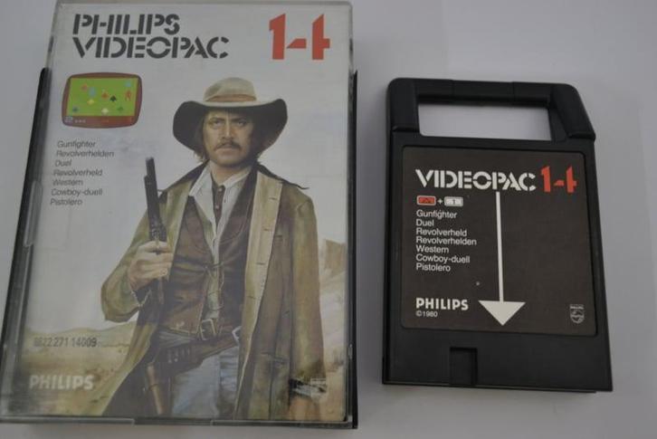 Gunfighter (VIDEOPAC 14), Spelcomputers en Games, Spelcomputers | Overige, Zo goed als nieuw, Verzenden