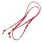 Fako Bijoux® - Brillenkoord - Inka - 70cm - Roze, Sieraden, Tassen en Uiterlijk, Zonnebrillen en Brillen | Dames, Verzenden, Nieuw