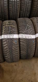 2x 195-65-15 Goodyear All Season 6.5mm €30 PerBand 195 65 15, Ophalen, Gebruikt, 15 inch, Band(en)