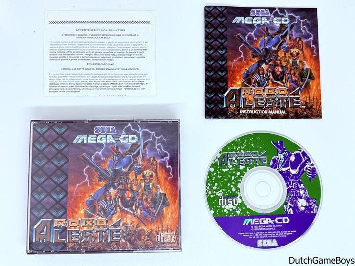 Sega Mega CD - Robo Aleste, Spelcomputers en Games, Games | Sega, Gebruikt, Verzenden