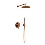 Inbouw regendouche met wandarm 30cm douchekop copper, Doe-het-zelf en Verbouw, Sanitair, Verzenden, Nieuw
