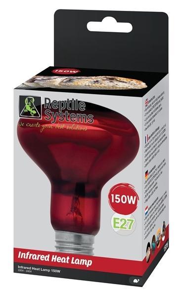 Reptile Systems Infrared Heat Lamp 150 Watt, Dieren en Toebehoren, Reptielen en Amfibieën | Toebehoren, Nieuw, Ophalen of Verzenden