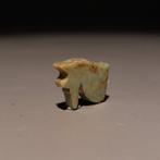 Oud-Egyptisch Veldspaat Udjat Amulet. Late Periode, 664 -