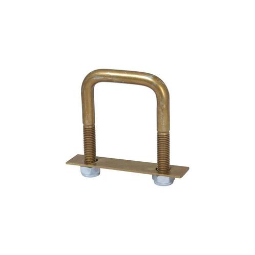 U-beugel met stropplaat - M12 - 100mm, Doe-het-zelf en Verbouw, IJzerwaren en Bevestigingsmiddelen, 50 tot 100 mm, Overige typen