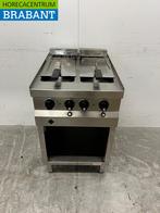 RVS MKN Dubbele Friteuse 2 x 12 liter 400V Horeca, Ophalen of Verzenden, Gebruikt