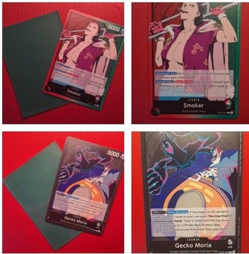 Bandai - 2 Card - Pirates - SMOKER-LEADER OP10-001 SPLASH/1, Hobby en Vrije tijd, Verzamelkaartspellen | Overige