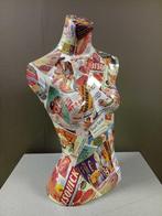 ESQ - Mannequin - Mannequin inspired by vintage flyers -, Antiek en Kunst, Kunst | Designobjecten