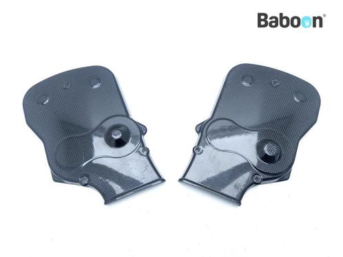 Distributie Deksel Ducati 1098 +S 2007-2008 Carbon, set, Motoren, Onderdelen | Ducati, Gebruikt, Verzenden