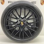 Porsche Cayenne E3 ORIGINELE 21 RS Spyder zwart met banden, Auto-onderdelen, Banden en Velgen, Ophalen, Gebruikt, Banden en Velgen