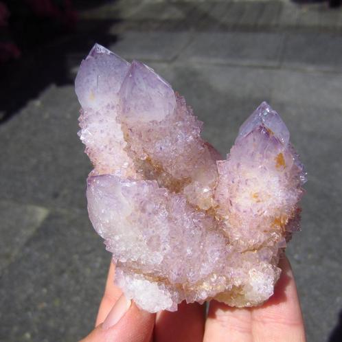 Groot aanbod in Cactus amethist - Spiritkwarts, Verzamelen, Mineralen en Fossielen, Mineraal, Verzenden