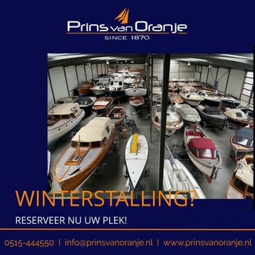 Reserveer uw winterstalling bij Prins van Oranje!