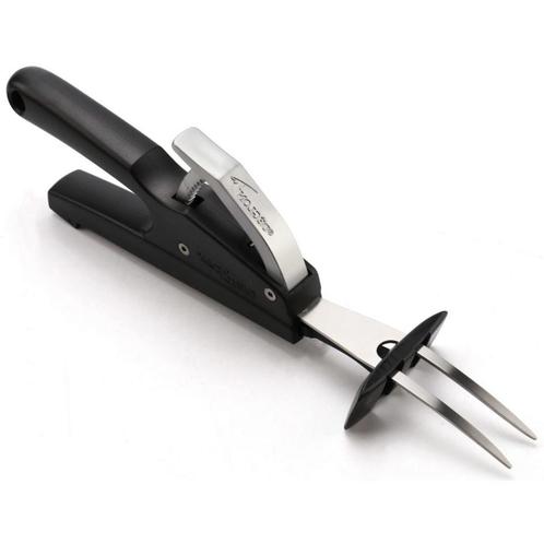 Déglon Gebogen serveervork - 2 tanden - push & pull syste.., Huis en Inrichting, Keuken | Keukenbenodigdheden, Nieuw, Ophalen of Verzenden