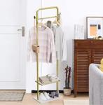 Vrijstaande Gouden Kapstok voor Hal en Slaapkamer, Kleding | Dames, Verzenden, Nieuw