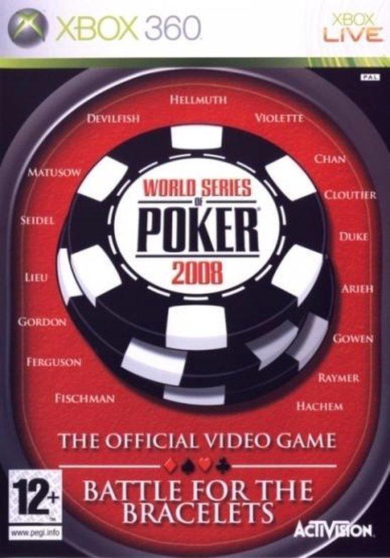 Xbox 360 World Series of Poker 2008: Battle for the Bracelet, Spelcomputers en Games, Games | Xbox 360, Zo goed als nieuw, Verzenden