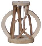 Decoratief Drijfhout met Reageerbuis L14 W7 H18,5 cm, Hobby en Vrije tijd, Ophalen of Verzenden, Nieuw
