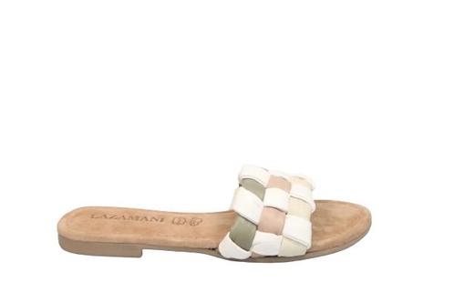 -50% Lazamani  Lazamani Damesschoenen slippers  maat 40, Kleding | Dames, Schoenen, Slippers, Beige, Nieuw, Verzenden