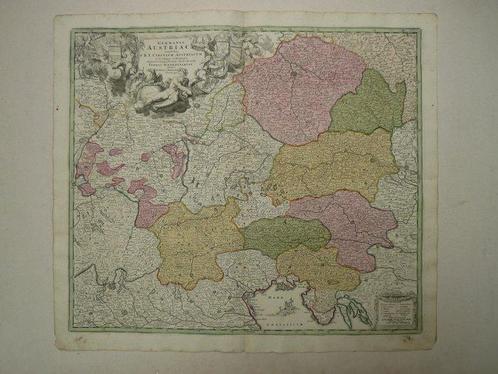 Europa - Italië / Oostenrijk; J.B. Homann - Germania, Boeken, Atlassen en Landkaarten