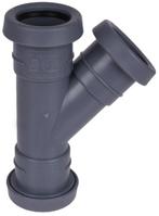 Pipelife TopFit T-stuk 75 x 75 mm 45gr. 3xMof grijs, Ophalen of Verzenden, Nieuw