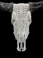 Geen minimumprijs - Grote met de hand gesneden witte, Antiek en Kunst