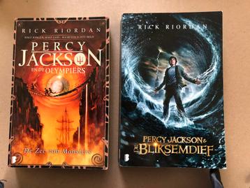 Young Adult Fantasy - 2 Boeken Percy Jackson beschikbaar voor biedingen