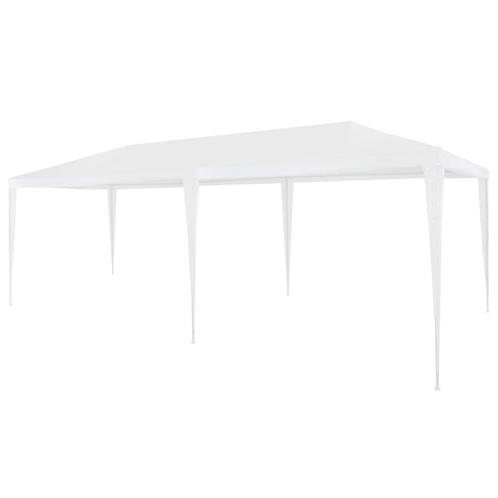 vidaXL Partytent 3x6 m PE wit, Tuin en Terras, Partytenten, Partytent, Nieuw, Verzenden