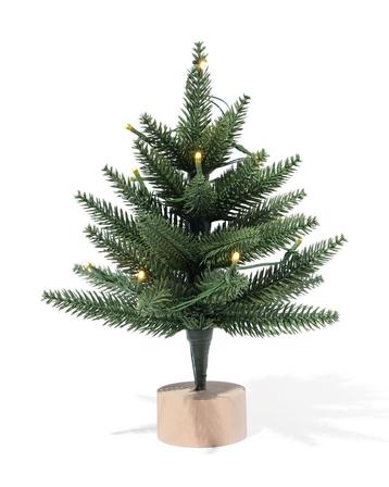 HEMA Mini kerstboompje met ledlichtjes beschikbaar voor biedingen