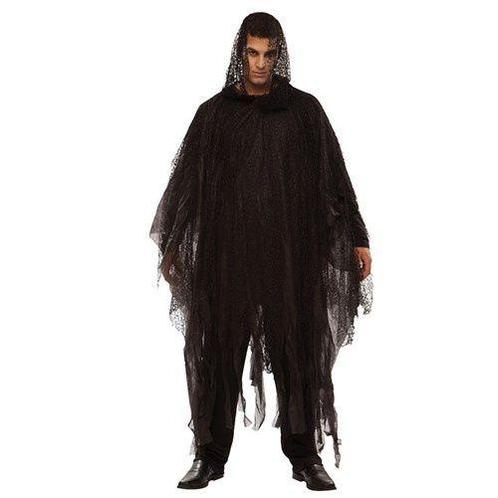 Halloween poncho zwart, Hobby en Vrije tijd, Feestartikelen, Feestartikel, Nieuw, Verzenden