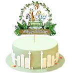 Jungle Animals taart en cupcake topper set Party 19-delig, Hobby en Vrije tijd, Taarten en Cupcakes maken, Verzenden, Nieuw, Taarten of Cupcakes