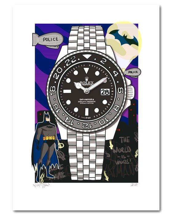 Louis Michel Krüger - BRUCE WAYNE (3D-Artwork) (GMT-Master, Antiek en Kunst, Kunst | Designobjecten