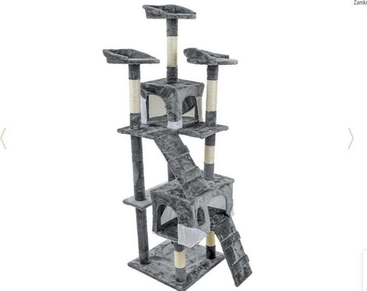 Krabpaal XXL 170cm grijs | Nieuw | Scherpe Prijs, Dieren en Toebehoren, Katten-accessoires, Nieuw, Ophalen of Verzenden