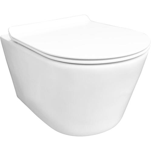 Xellanz Sity Wandcloset Rimless met Toiletzitting -, Doe-het-zelf en Verbouw, Sanitair, Nieuw, Ophalen of Verzenden