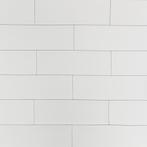 Wandtegel aria wit mat 10x30 wandtegel tegeloutlet, Ophalen, Nieuw, 10 m² of meer, Wandtegels