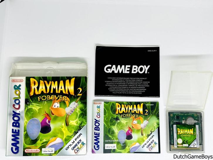 Gameboy Color - Rayman 2 - Forever - EUR, Spelcomputers en Games, Games | Nintendo Game Boy, Gebruikt, Verzenden