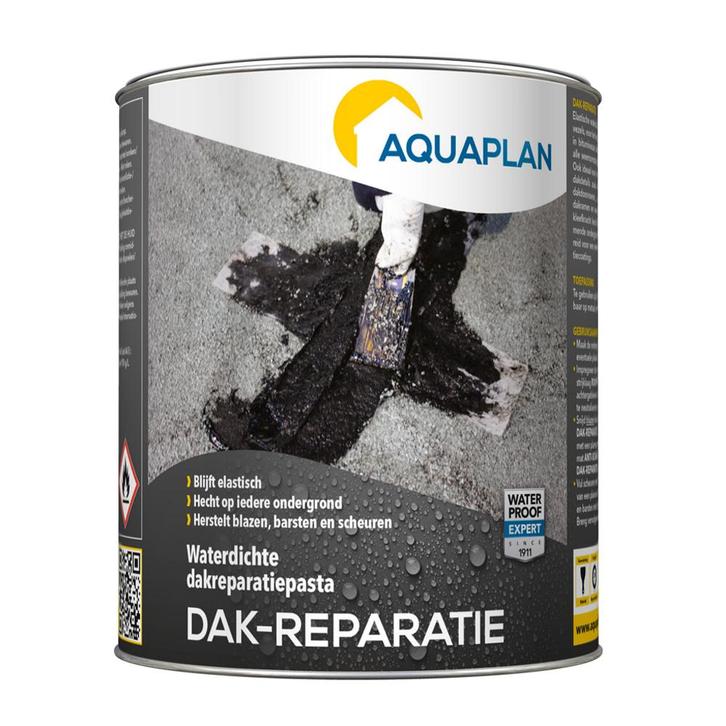 Aquaplan Aquaplan dak reparatie 1 kg, Doe-het-zelf en Verbouw, Dakpannen en Dakbedekking, Nieuw, Verzenden