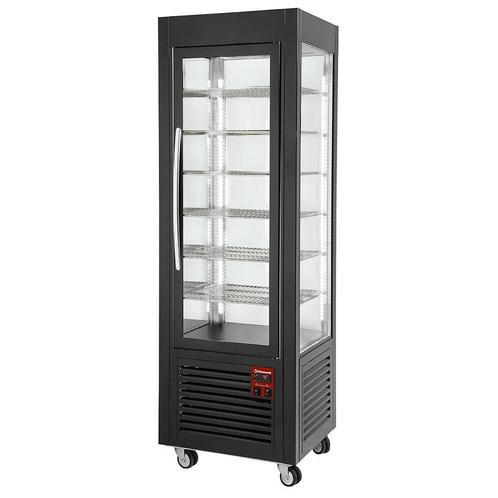 Vriesvitrine | 360L | Zwart | -5°C/-20°C | Geventileerd |, Zakelijke goederen, Horeca | Keukenapparatuur, Nieuw in verpakking