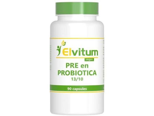 Pre- en probiotica capsules Elvitaal 90 v-caps, Diversen, Braces, Verzenden