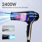 Fohn - Haardroger - Ionische Föhnr - 2400W - Zwart - Aigosta, Sieraden, Tassen en Uiterlijk, Uiterlijk | Haarverzorging, Verzenden