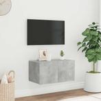 vidaXL Tv-wandmeubel met LED-verlichting 60x35x31 cm, Verzenden, Nieuw, Overige houtsoorten