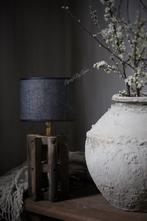 Velvet cilinder lampenkap Black chic 15 cm, Huis en Inrichting, Lampen | Lampenkappen, Nieuw, Ophalen of Verzenden