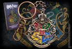 Harry Potter Metalen Sleutelhanger Hogwarts 5 cm, Nieuw, Ophalen of Verzenden