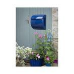 Burg-Wächter Piano wandbrievenbus kunststof - marineblauw, Verzenden, Nieuw