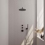 Inbouw Regendouche Set Brauer Black Edition Gebogen, Doe-het-zelf en Verbouw, Sanitair, Ophalen of Verzenden, Nieuw, Kraan
