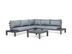 Suns breez vita platform loungeset aluminium 4-delig, Nieuw, Loungeset, Bank, 5 zitplaatsen