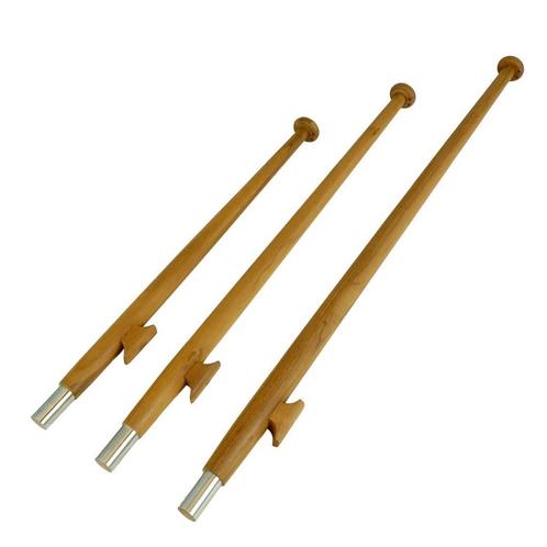 Teak Houten Vlaggenstok voor de Boot-75 cm, Diversen, Vlaggen en Wimpels, Nieuw, Ophalen of Verzenden