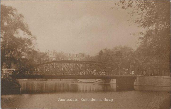 AMSTERDAM - Rotterdammerbrug, Verzamelen, Ansichtkaarten | Nederland, Verzenden
