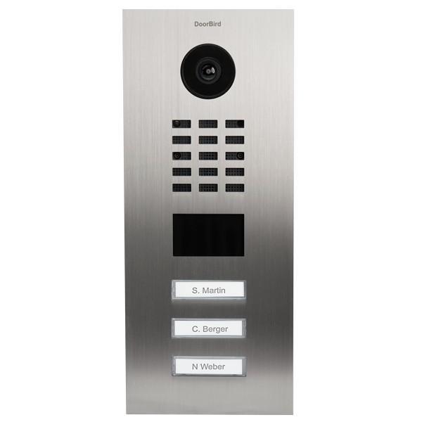DoorBird IP Deurintercom D2103V, V2A, geborsteld RVS, Telecommunicatie, Datacommunicatie en VoIP, Ophalen of Verzenden