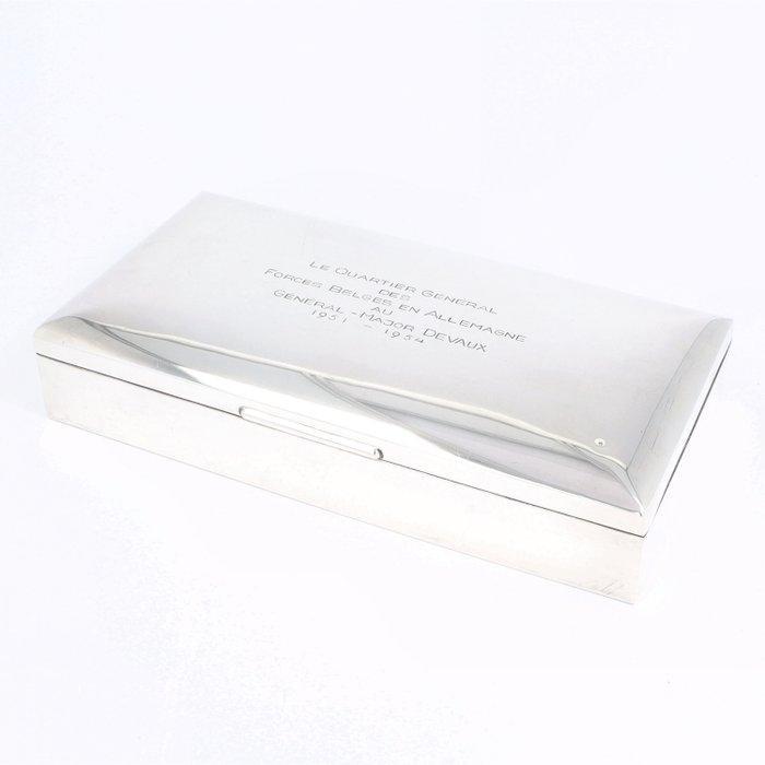 Wilhelm Binder (dedicatie-inscriptie) - 1950s - Sigarendoos, Antiek en Kunst, Antiek | Goud en Zilver